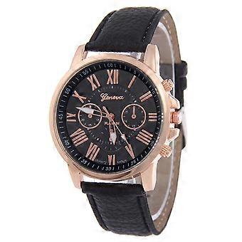 Sport Quarzscheibe Multipointer-Uhr für Damen mit blauem Lichtglasgürtel, praktischer und stilvoller Zeitmesser