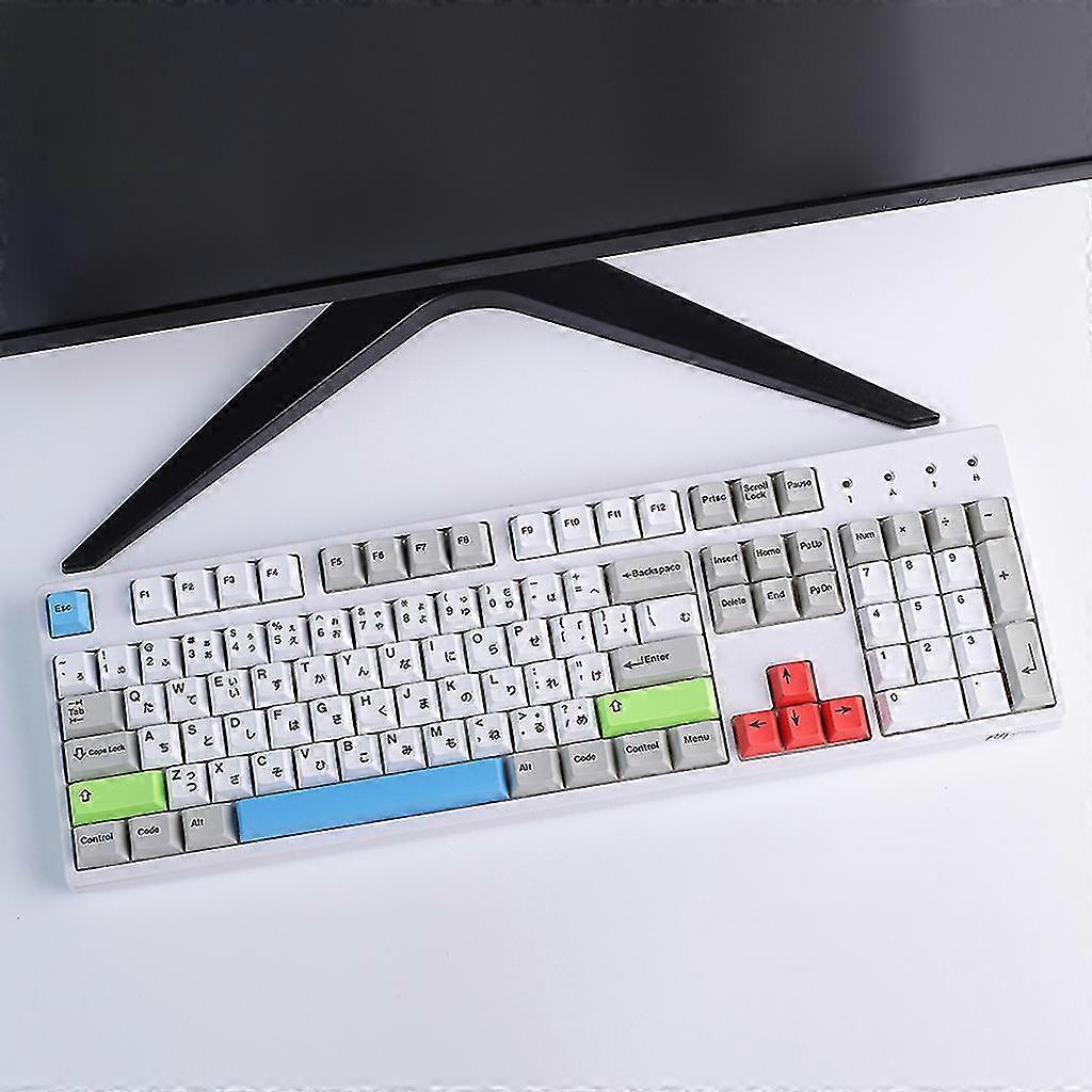 Multicolor Keycaps Cherry Profile 194 Keys Dye-sub Keycaps Gk61 64 84 96 Layout