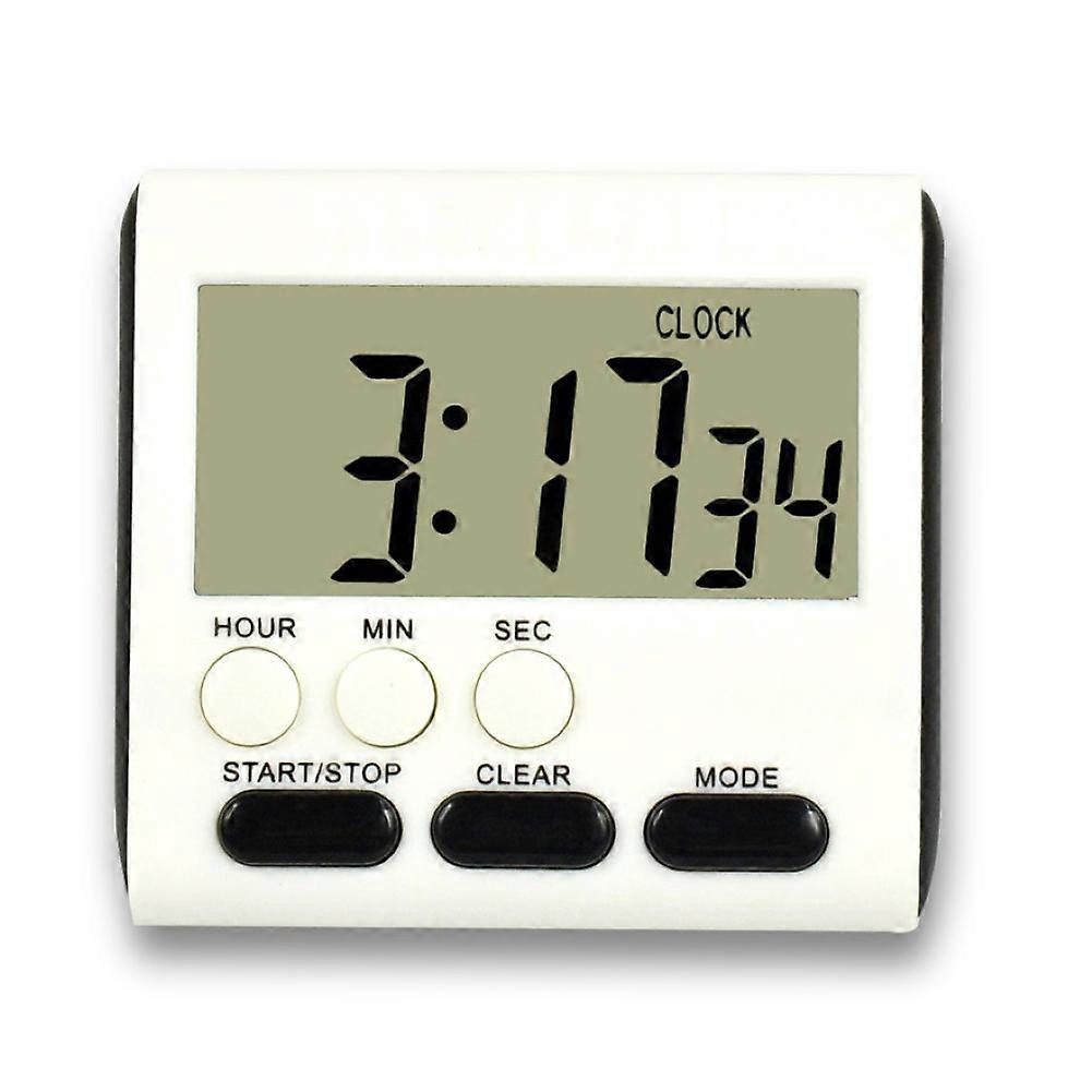 Kitchen LCD Digital Display Count-Down Up Cooking Baking Timer with Back Stand