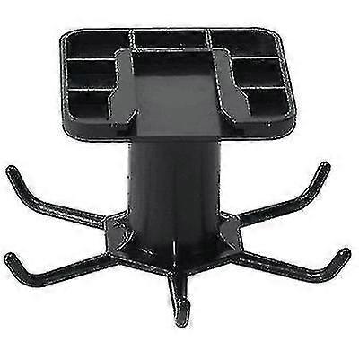 360 Rotating Kitchen Utensil Holder Set Of 2, Kitchen Utensil Holder With 6 Hooks, No Drilling Storage Organizer Rack