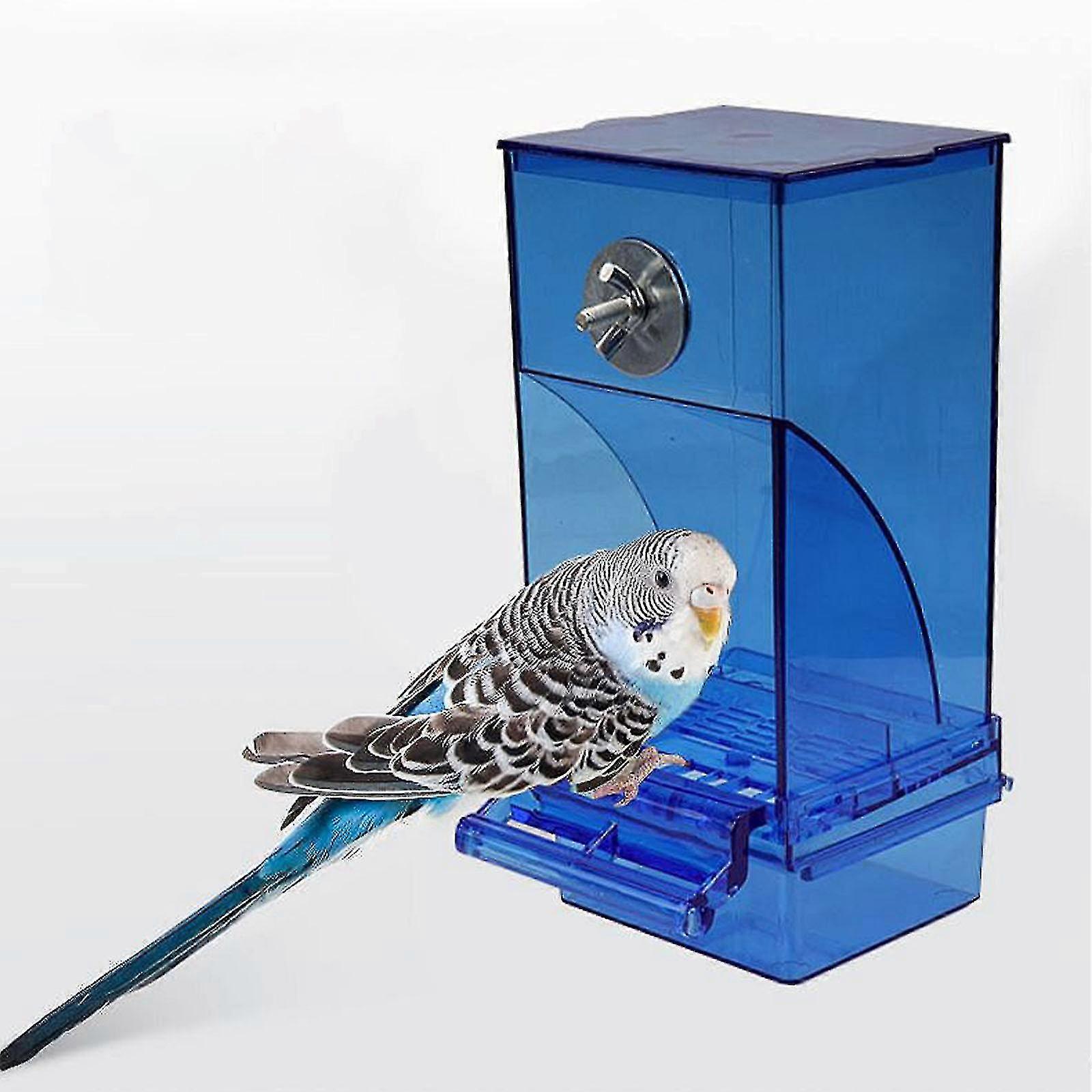 Bird Feeder Automatic Bird Feeding Station Can Be Suspended 18.5 X 8.7 X 7.5 Cm Large Capacity