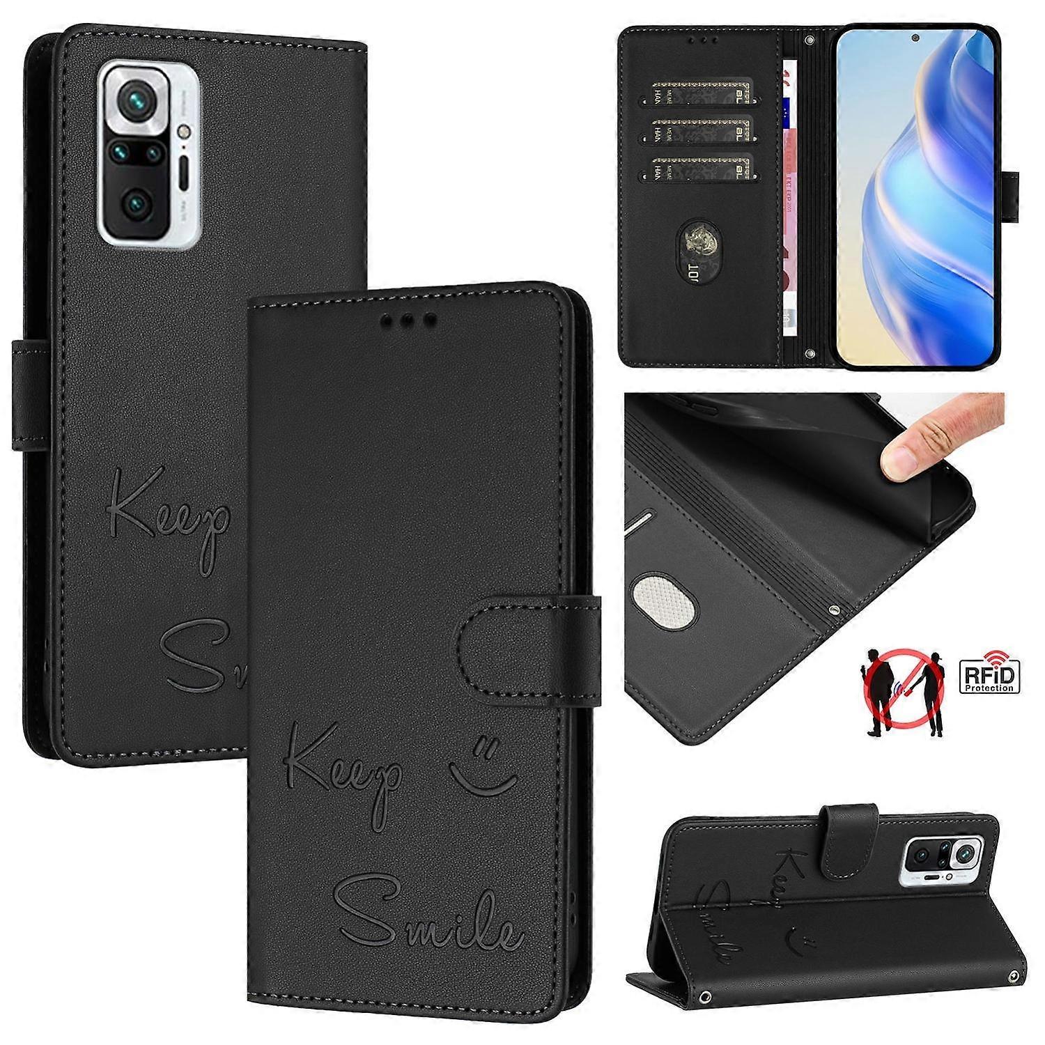 Smile RFID PU-fodral för Redmi Note 10 Pro / Note 10 Pro Max