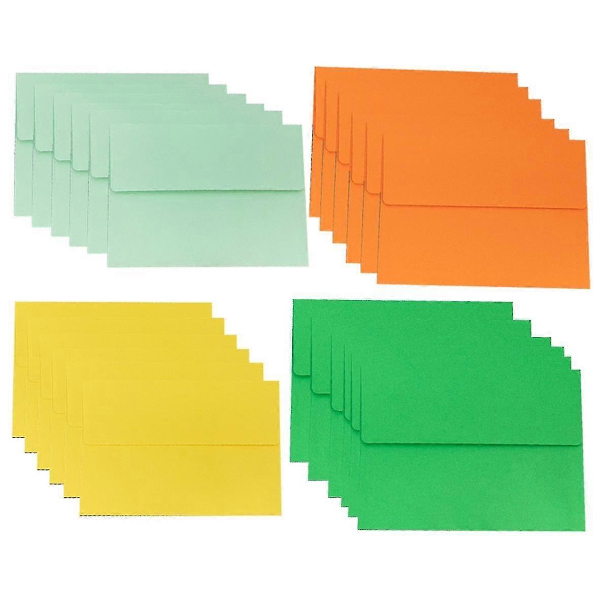 80pc Invitation Envelopes For 5.3 X 7.3inch Cards In Pool, Printable Envelopes For Invitations, With Peel And Press Seal