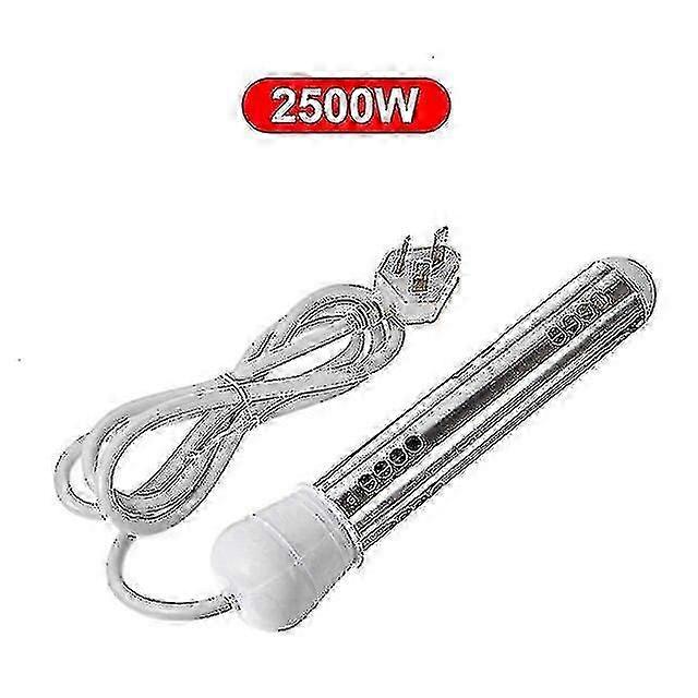 2024年の新モデル2000w / 2500w / 3000wフローティング電気温水器ボイラーバスルーム用給湯加熱発熱体ステンレス鋼は220v2500Wを加熱します