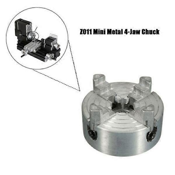 Mini Metal 4 Jaw Lathe Chuck Lathe Accessory Z011A