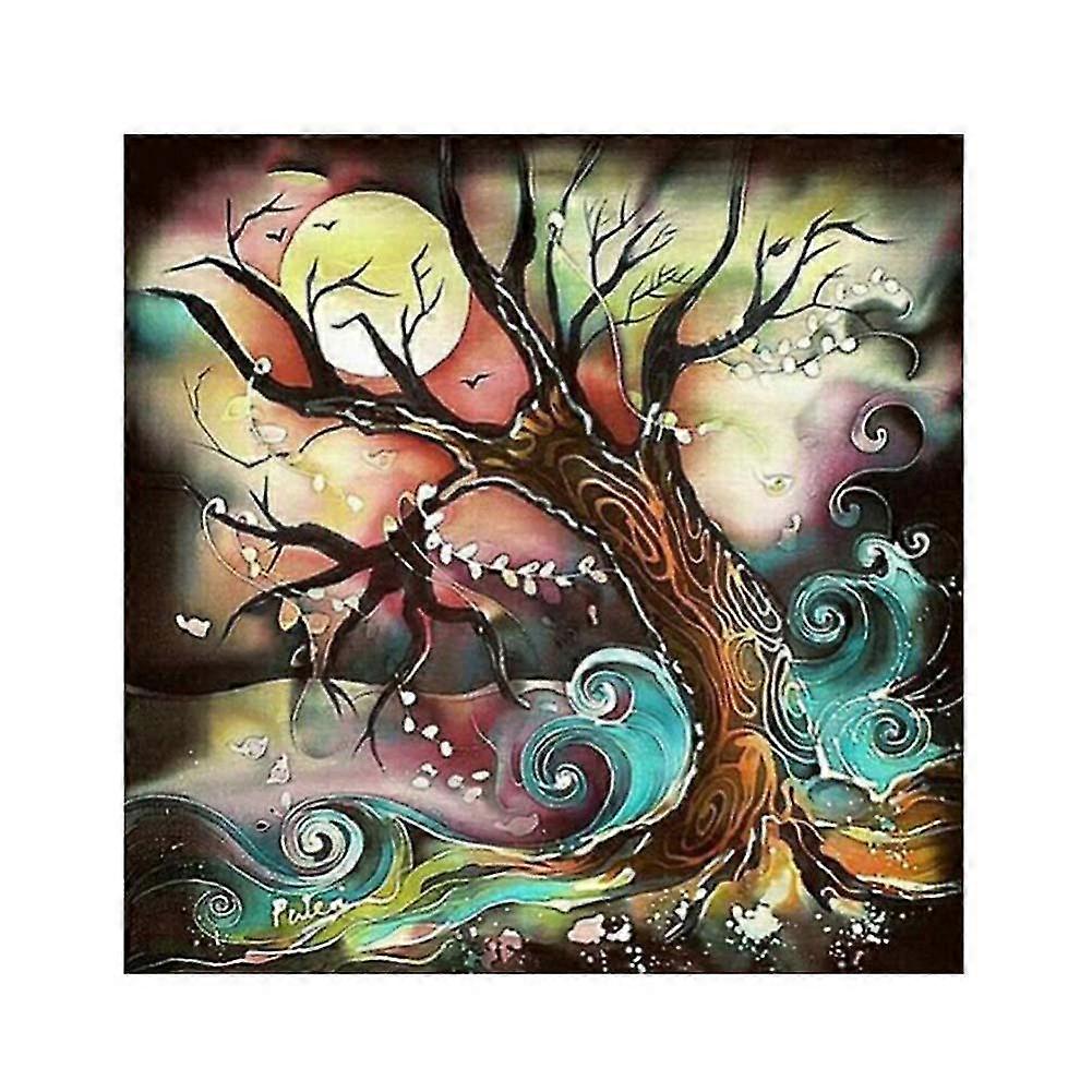 5d DIY Tree Design Full Drill Handmade Rhinestone Painting Embroidery Creative