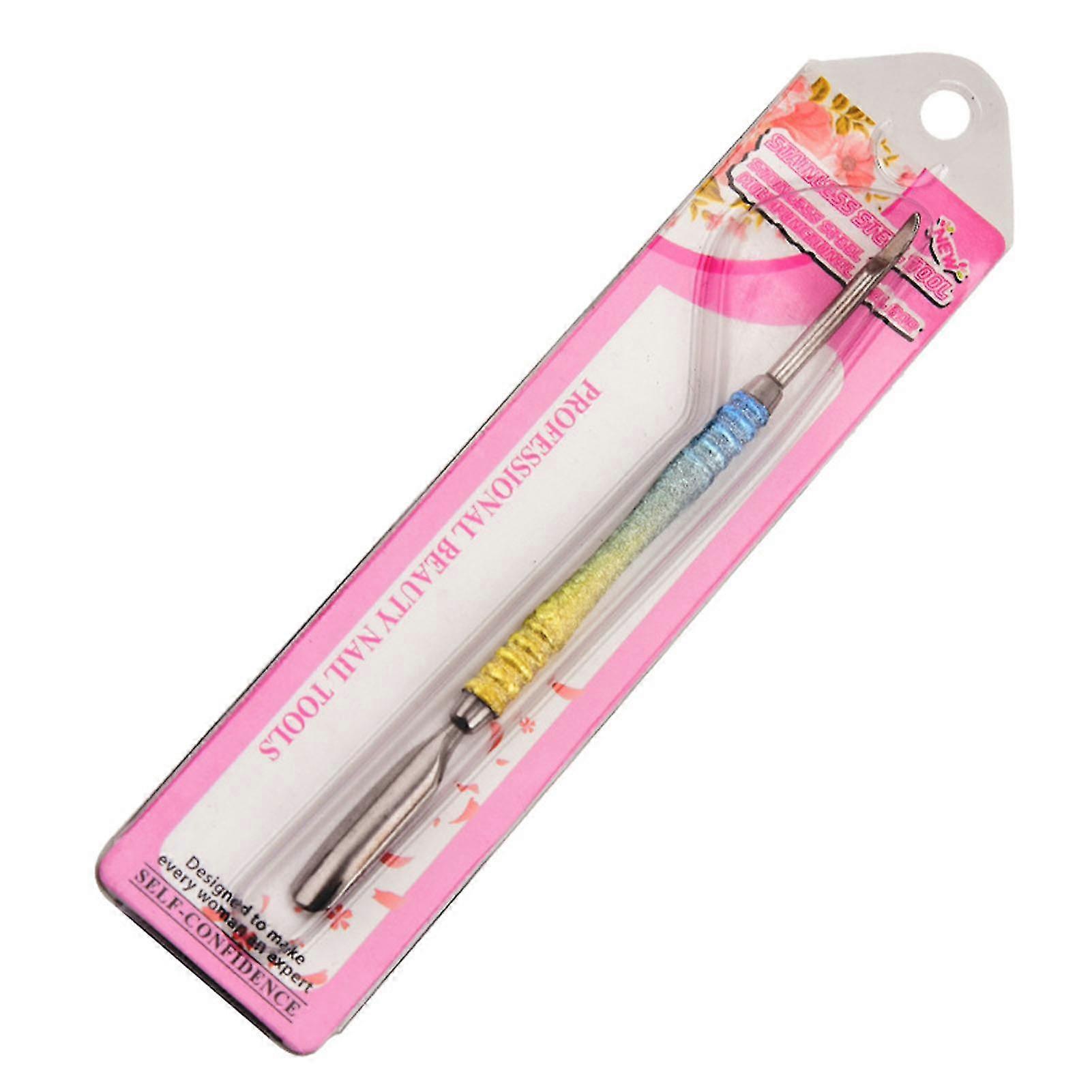 Practical Nail Steel Push Labor-saving Nail Cleaning Tool for Women