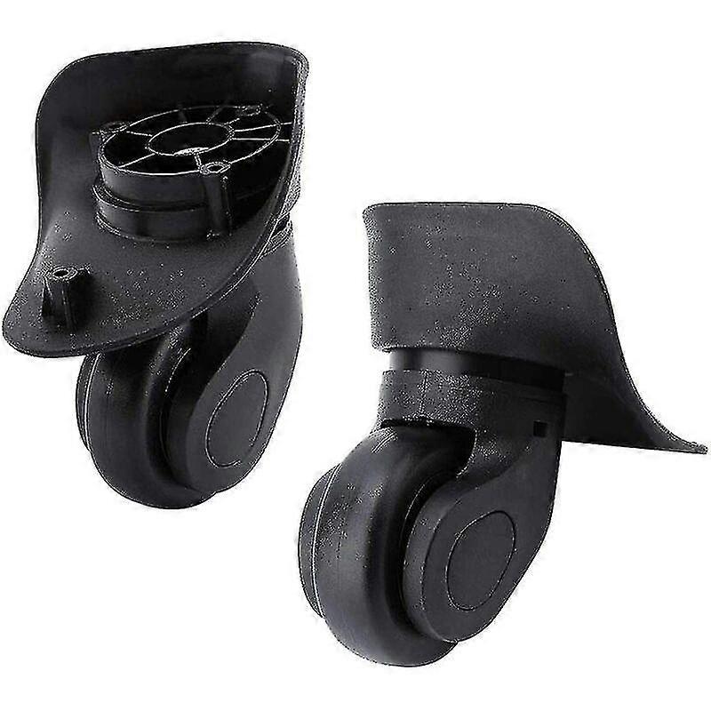 זוג גלגלי מזוודה החלפה אוניברסלית חלק חילוף עמיד גומי שקט גלגל רב כיווני לשינוי תיקון גלגל מזוודה מטען סמסון