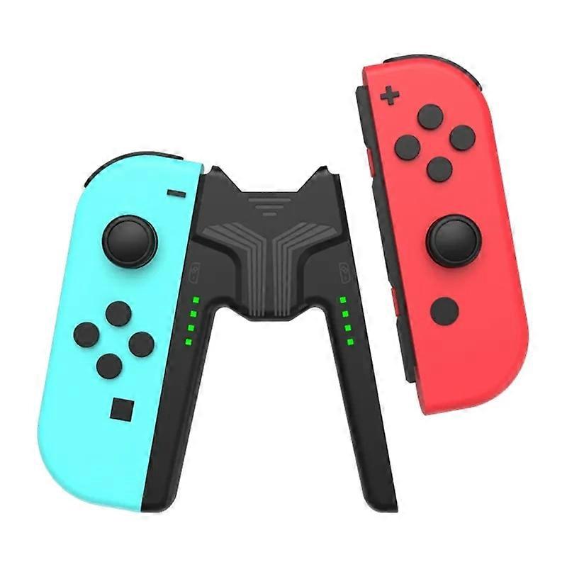 Controller Left & Right Charging Grip V-Shaped Wireless Game Handle for Switch ,Charge While for Play