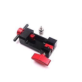 Bicycle Hydraulic Hose Fitting Insert Tool,Upgraded Needle Driver Insertion Tool,with Hydraulic brake Hose Cutter(1pcs, black+red)