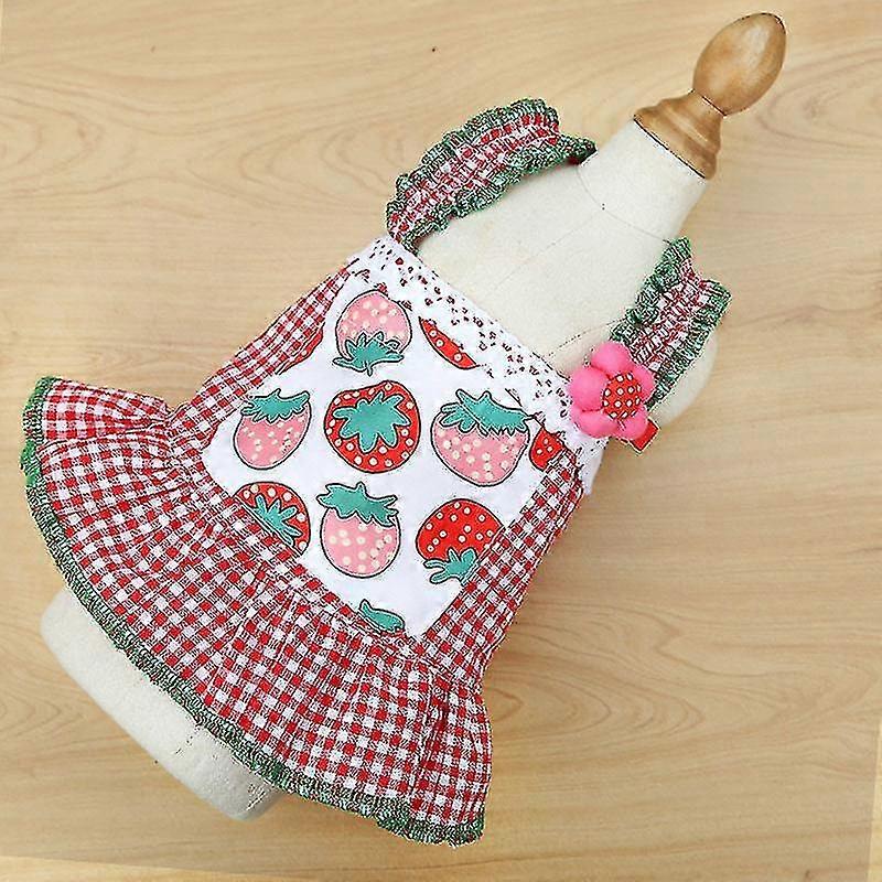 Pet Clothes And Thin Cat Halter Skirt