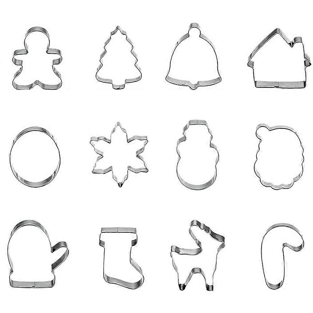 Christmas Cookie Cutter Set - Feriekakeformer for festlig baking