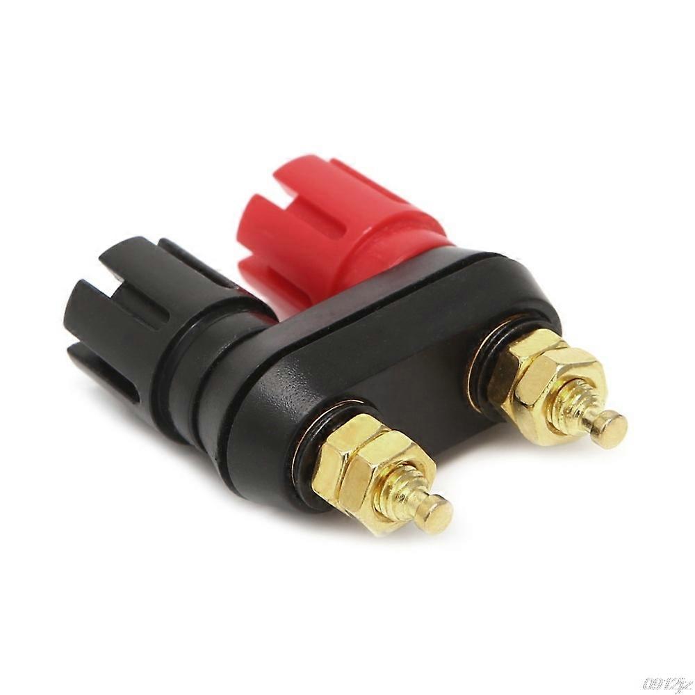 Dual 4mm Banana Plug Jack Socket Binding Post for Speaker Amplifier Terminal Connectors Terminals