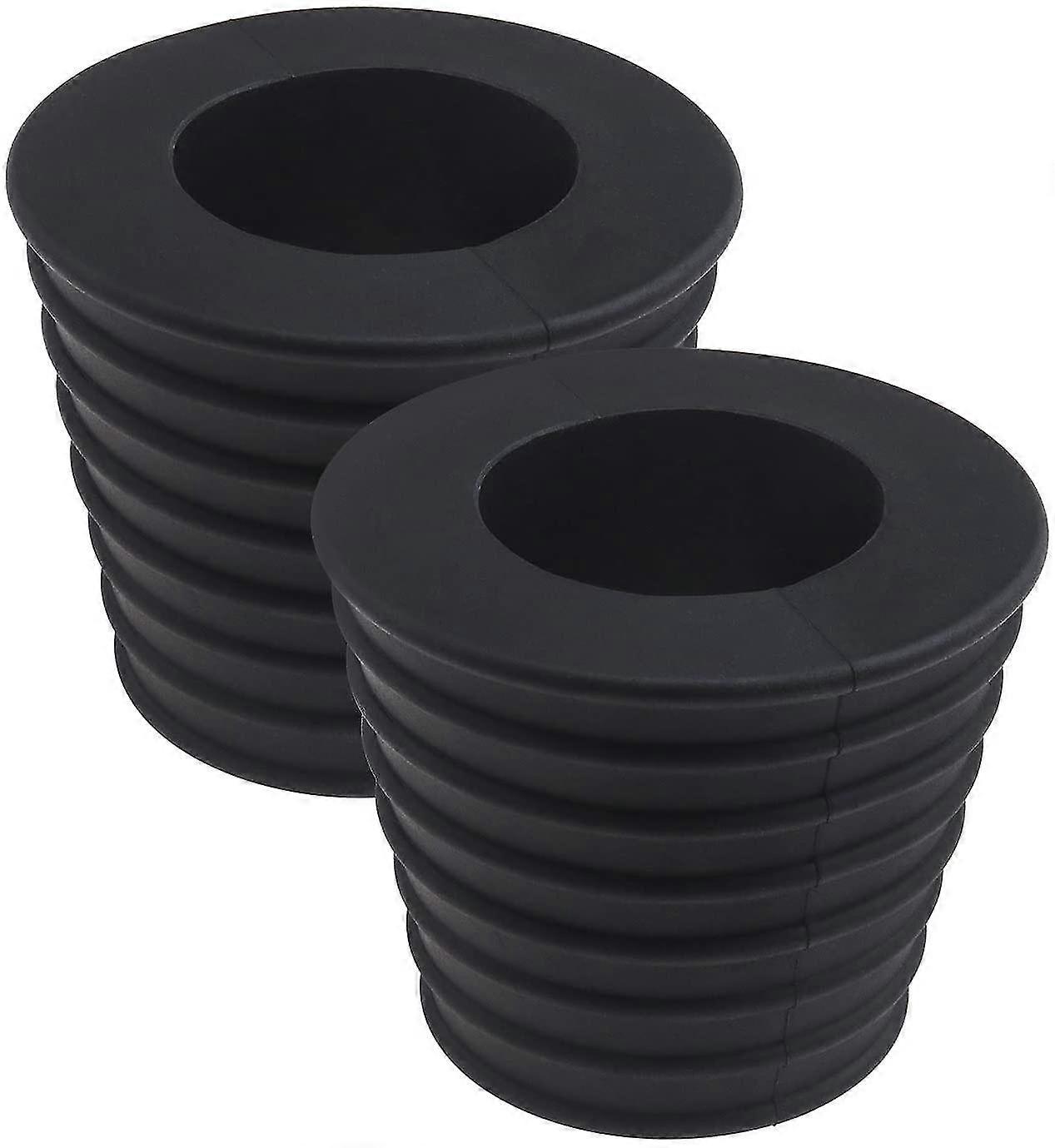 2x rubber umbrella cone wedge for parasol base holder hole plug table patio umbrella 1.5inch/38mm,black
