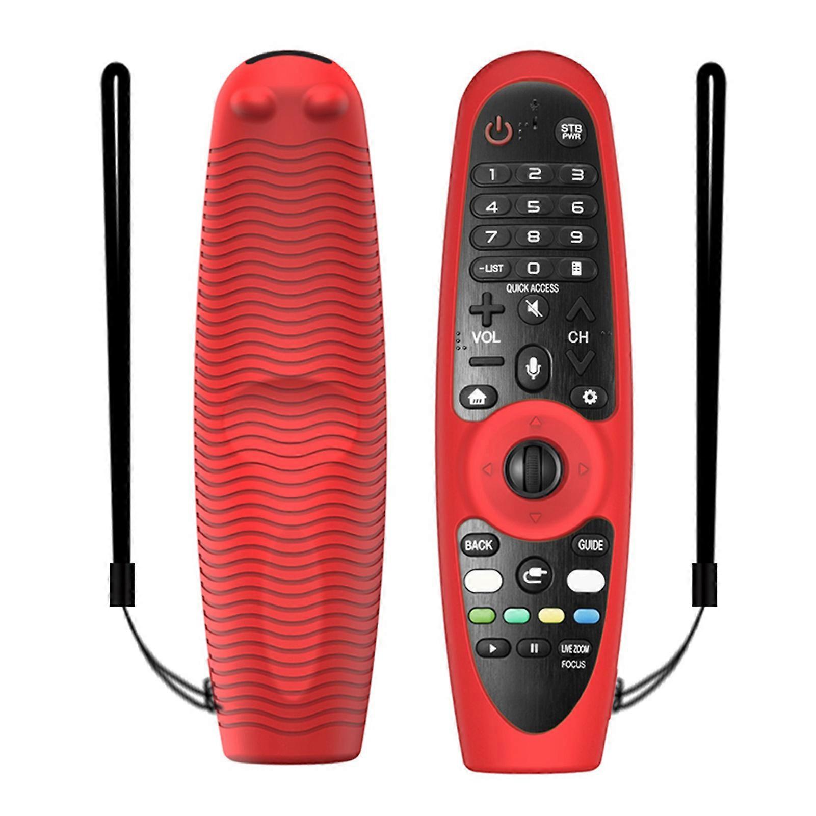 Protective Silicone Case For LG TV AN-MR600 650 AN-MR18BA MR19BA Magic Remote Control Cover Shockproof Washable Remote MR-18