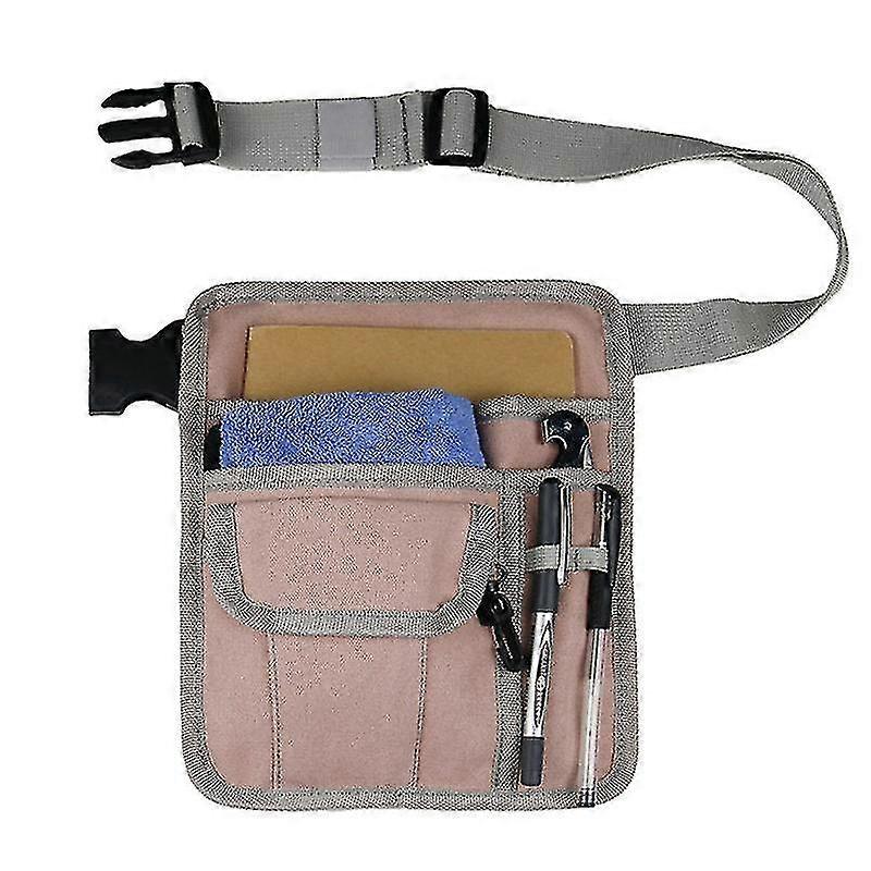 Restaurant Server Apron For Waiter, Waitress - Utility Belt Fanny Pack Pocket Organizer For Guest Book, Tablet, Money, Pens And Change With Coi (xiati