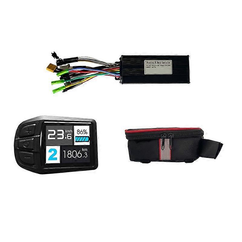 24/36/48V 30A Ebike Controller UKC3 Color Screen Instrument With Controller Small Bag