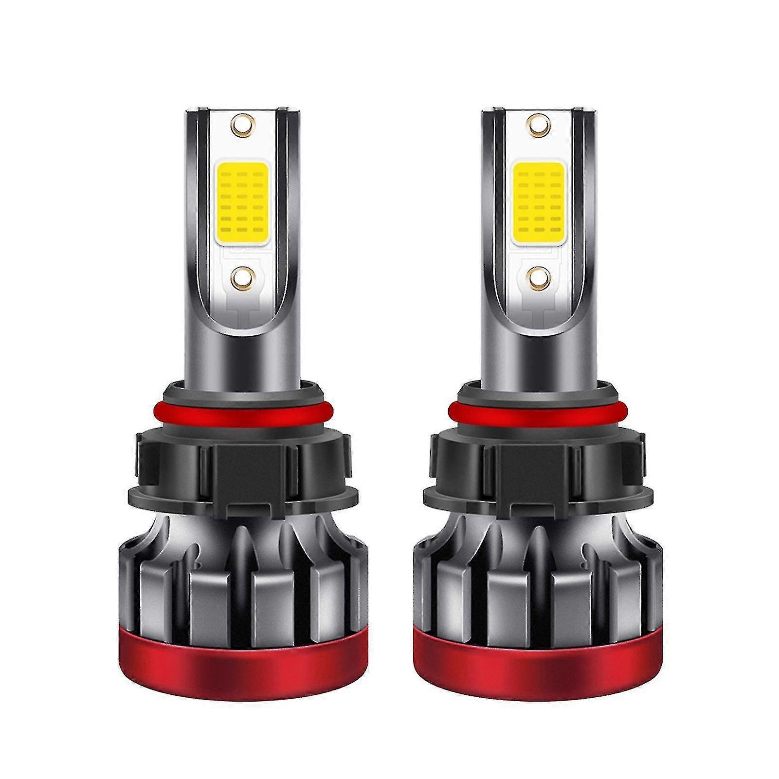 2kpl 9006 / HB4 LED-sumulamput 3000k keltainen 3000 lumenia 30w suuritehoinen led-sumuvalo drl polttimot