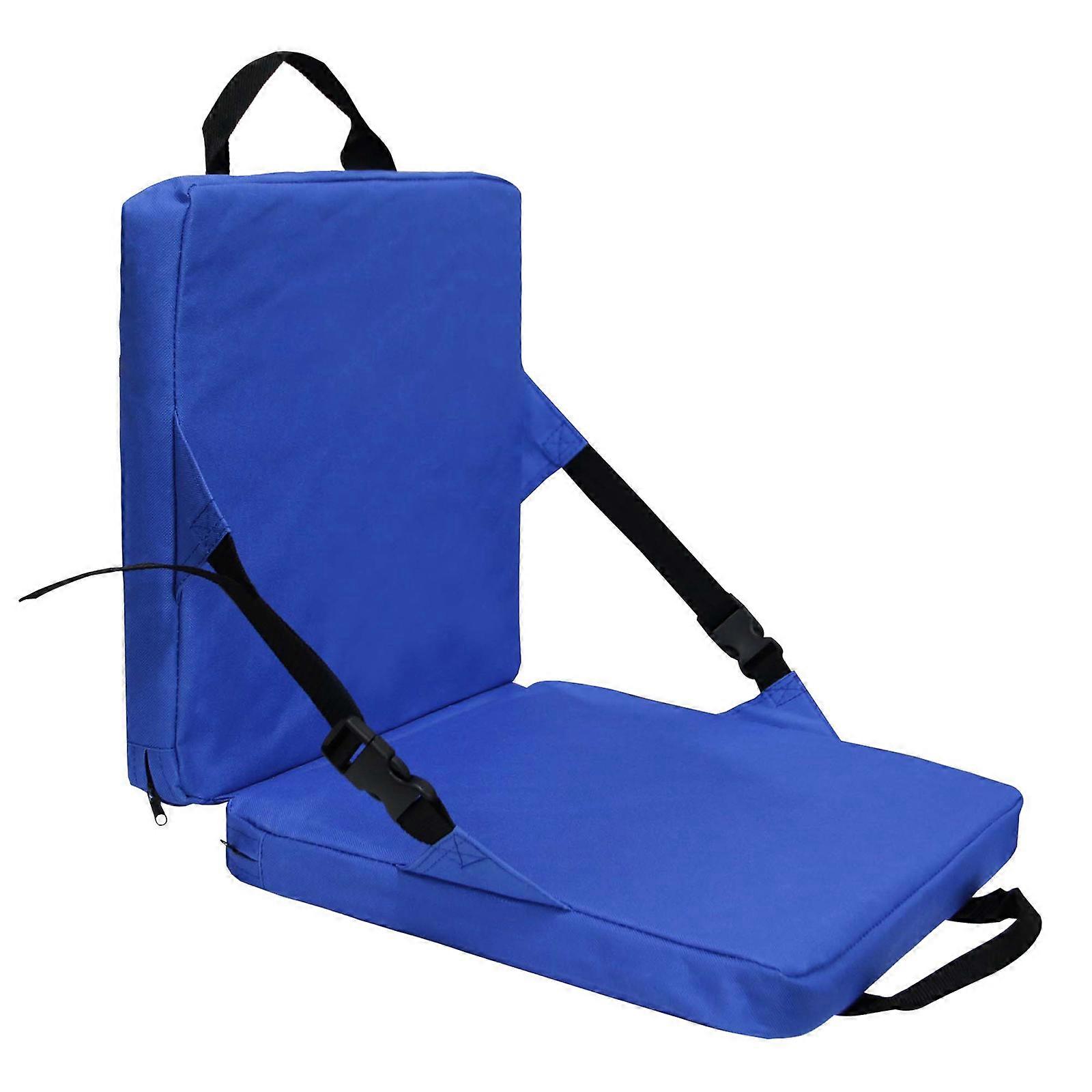 Bleacher Cushion With Backrest Lightweight Outdoor Cushion Portable Stadium Seat