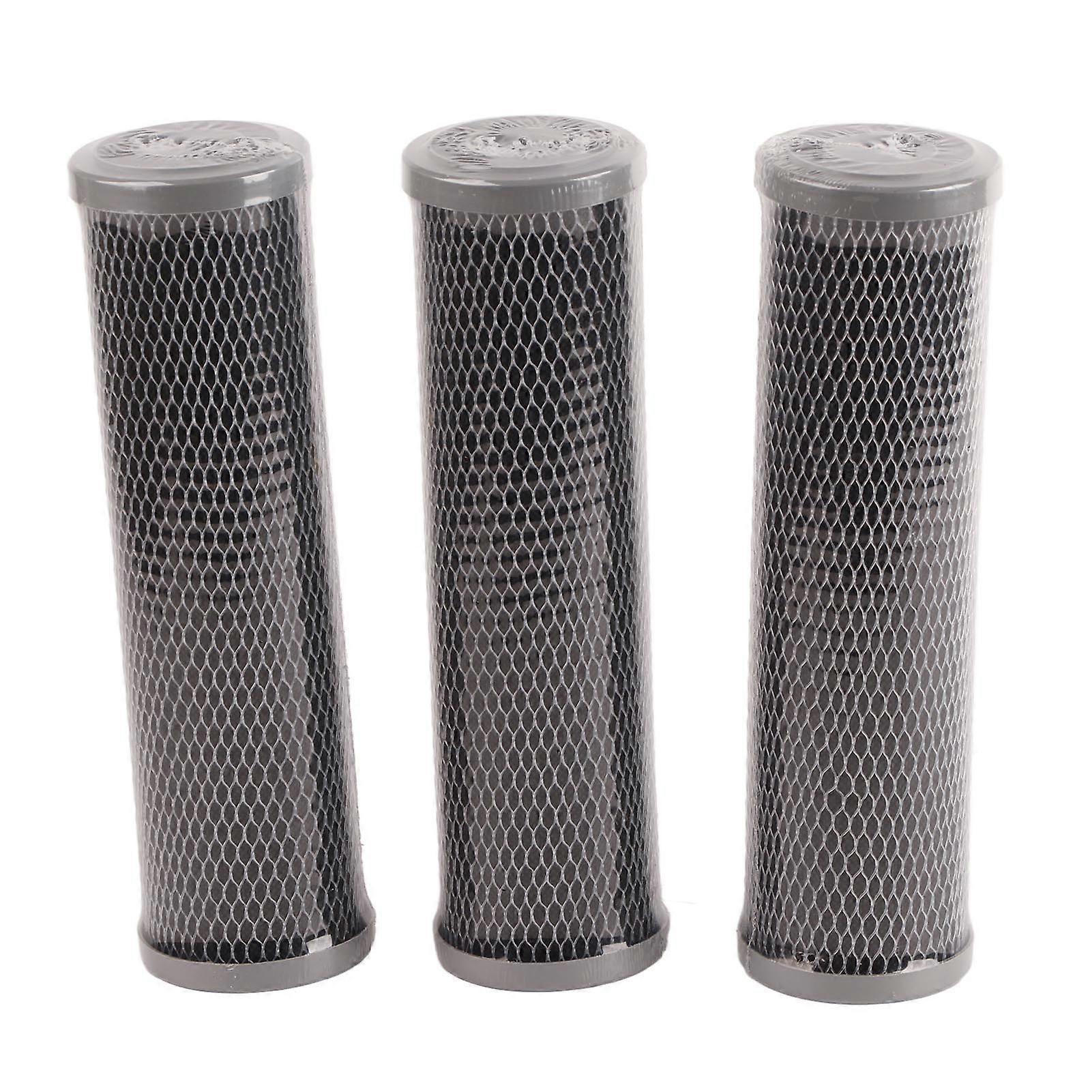 3Pcs Water Purifier Filter Replacement CTO Activated Carbon