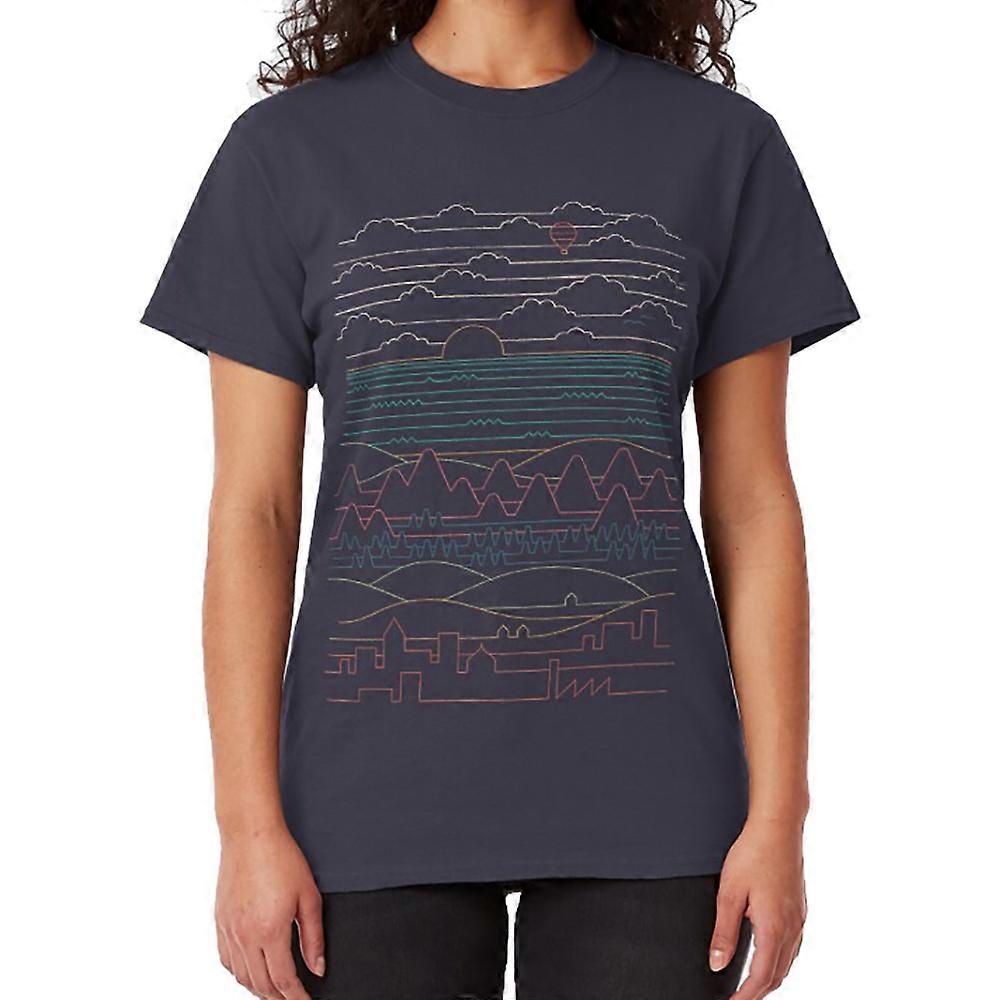 Linear Landscape T-shirt