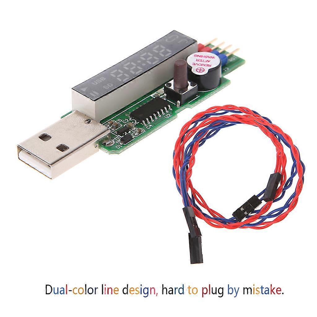 USB Card V9.0 Computer Blue Screen Halted Auto Restart Miner No Shell+50cm Cable