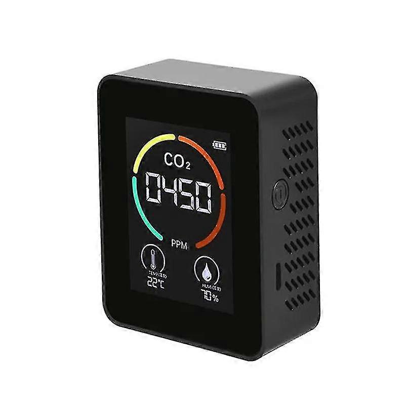 Air Detector Pm2.5 Pm10 Co2 Formaldehyde Temperature Detector Multifunctional