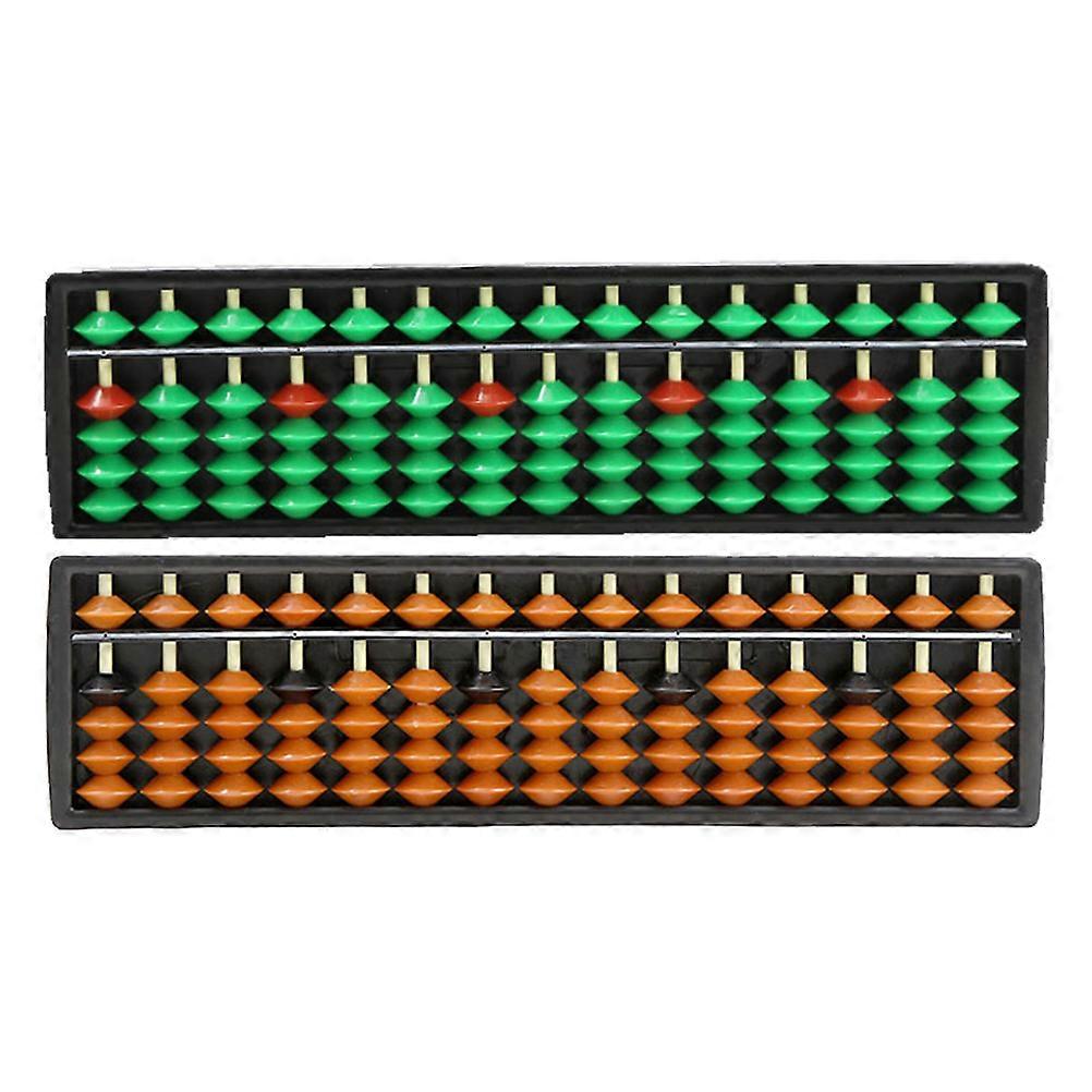 2 Pcs Toddler Sports Toys Kids Abacus Abacus Toy Abacuses Portable Counting Abacus Traditional Counting Abacus