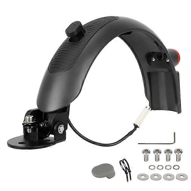 ULIP Scooter Upgraded Mudguard For  M365 Pro Pro2 1S MI3 Aluminium Rear Fender With Taillight Kit Tire Splash Fender Guard