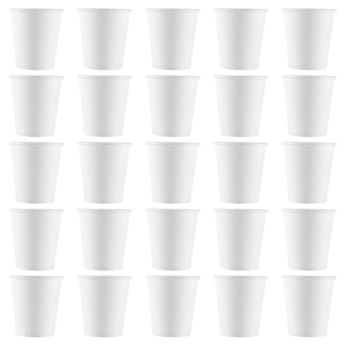 أكواب ورقية بيضاء ، حمام صغير يمكن التخلص منه ، إسبرسو ، موزع أكواب غسول الفم ، أكواب يمكن التخلص منها ، (