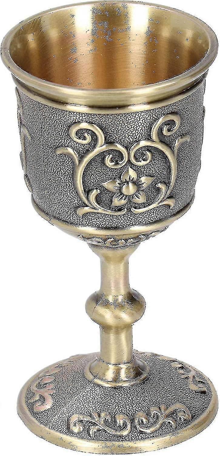 Chalice Goblet, Exquisite Wine Goblet, Decorative Bronze Practical Whiskey For Wine(large)