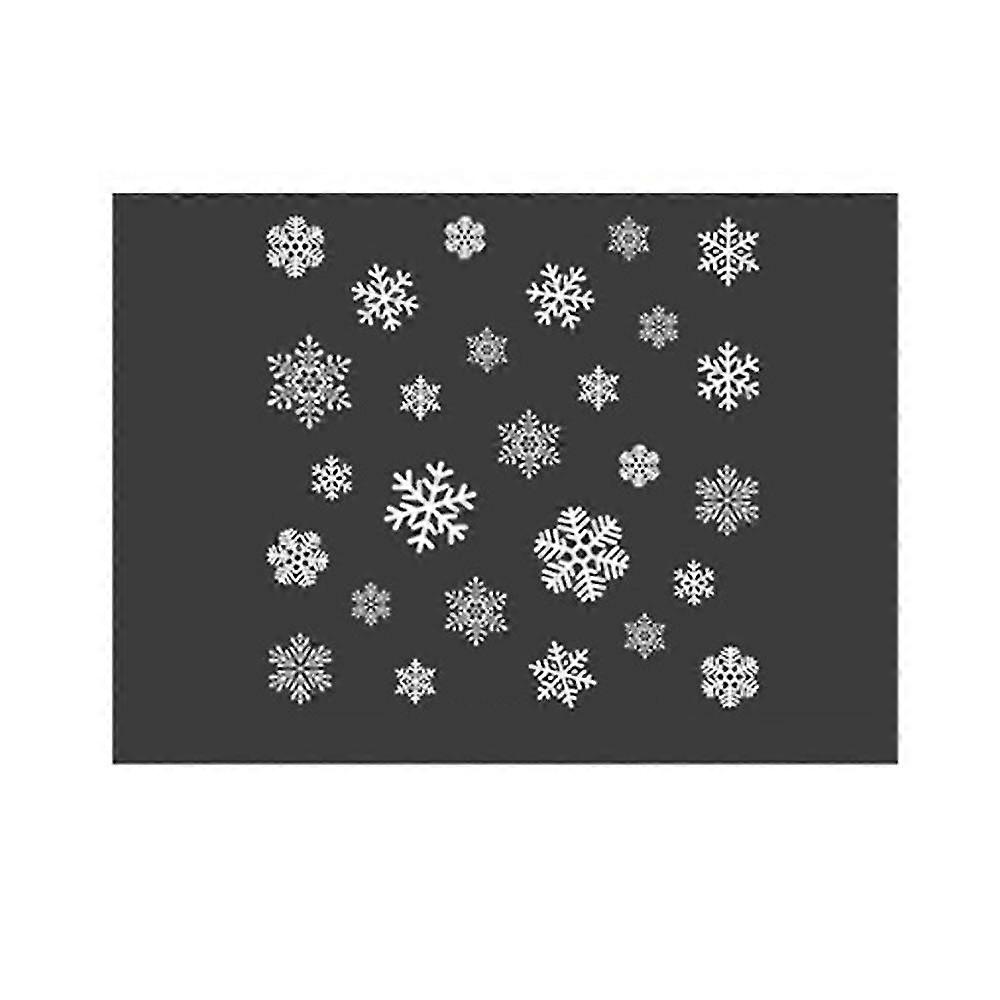 Tiamo Schneeflocken-fensteraufkleber, Weihnachtsdekoration, Schneeflocken-fensteraufkleber