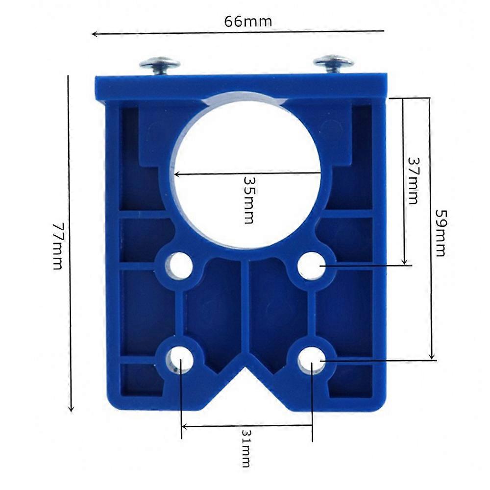 1pcs 35mm Drill Bit and Hinge Hole Drilling Guide Locator with unadjustable carbide drill power tool