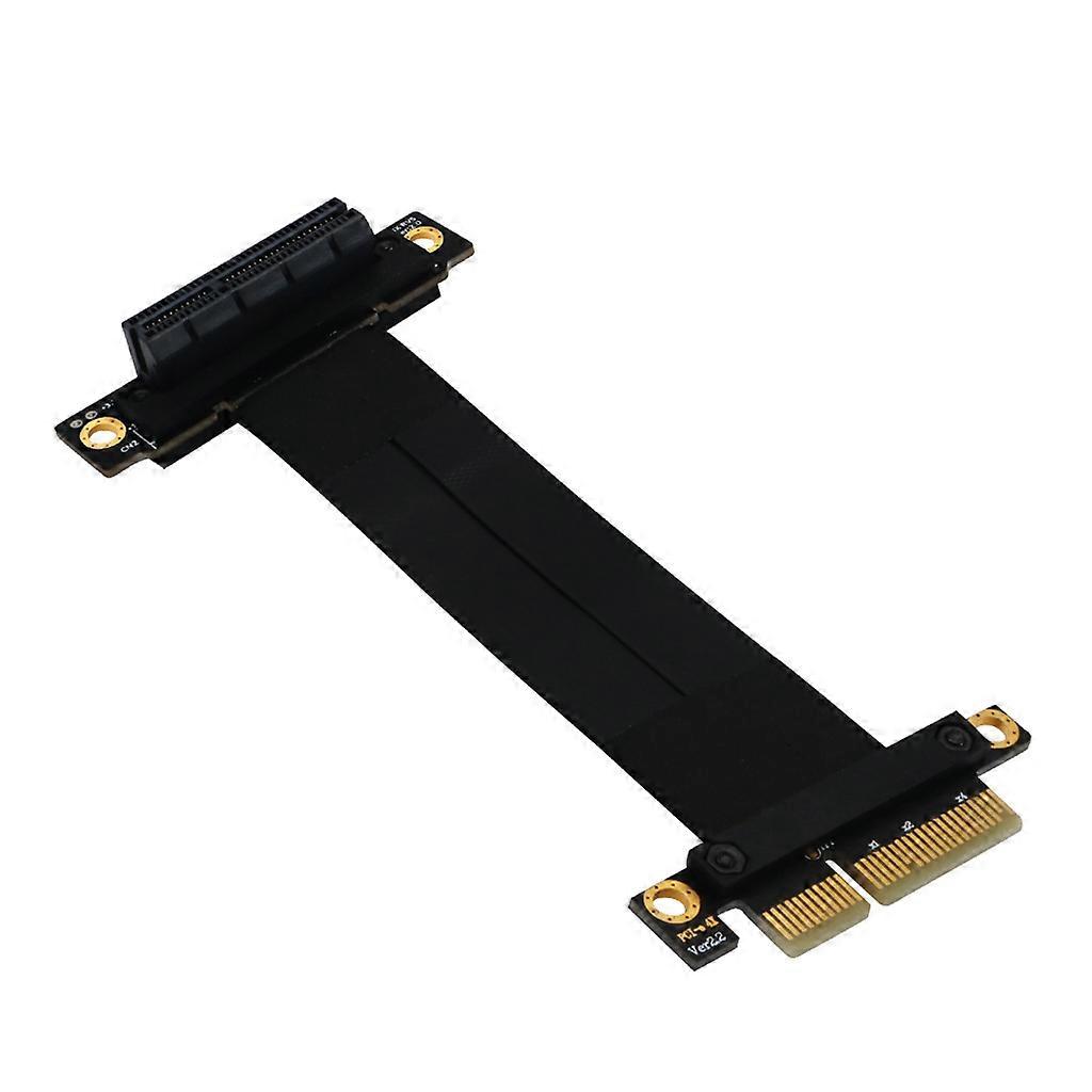 4X Riser Connector Cable Riser Card PCI-E 4X Flexible Cable Extension Adapter