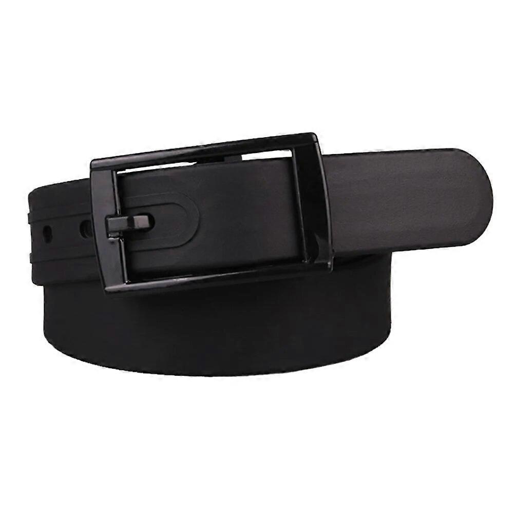 New Eco-Friendly Plastic Belt For Men Women Candy Color Unisex Silicone Rubber Belts Male Female Jeans Leather Strap Accessories