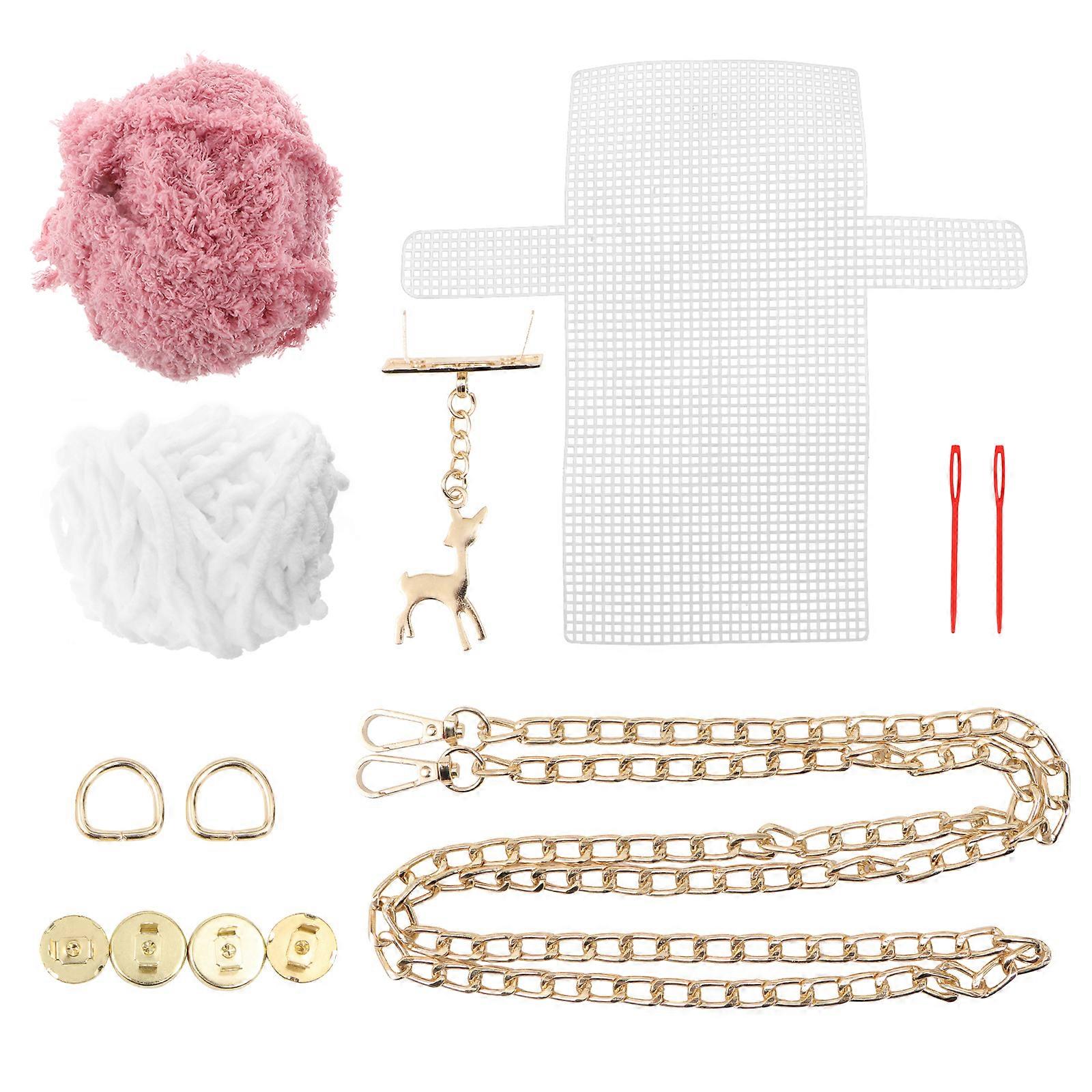 1 Set DIY Stitch Purse Material Cross Stitch Kit Practical Handmade Accessory