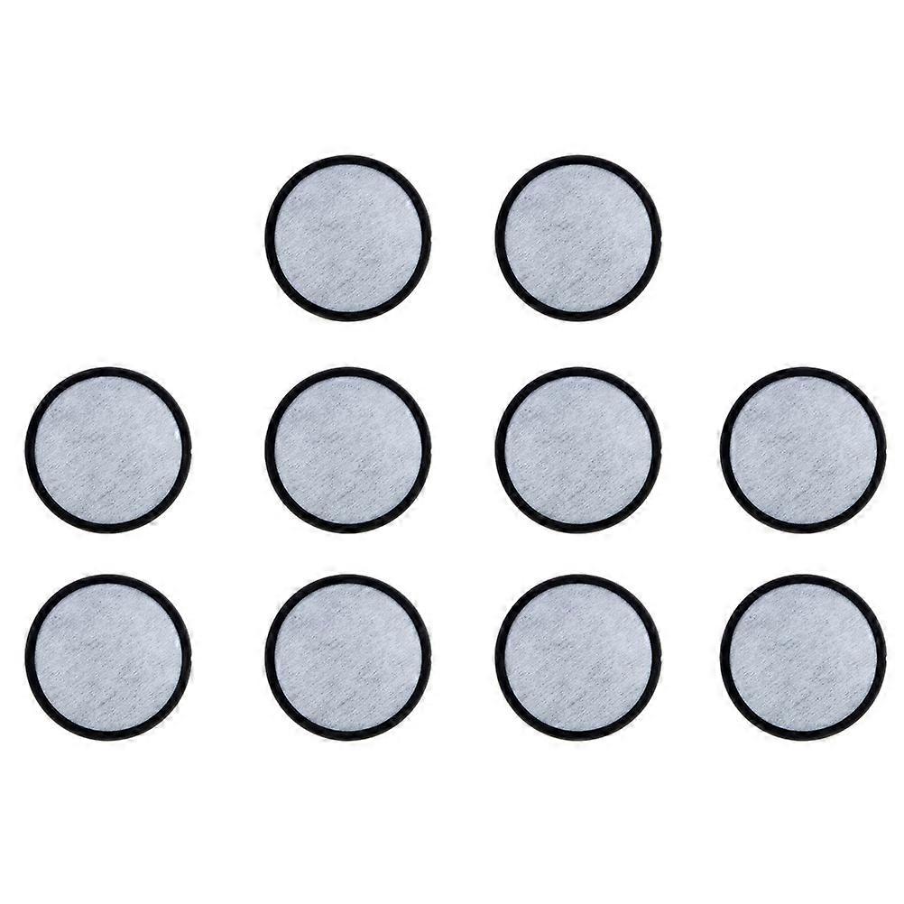 10pcs Activated Charcoal Water Filter Disc Replacement for Coffee Machines