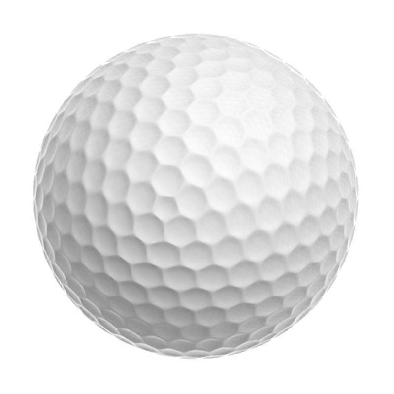 10Pcs White Hollow Plastic Golf Practice Balls