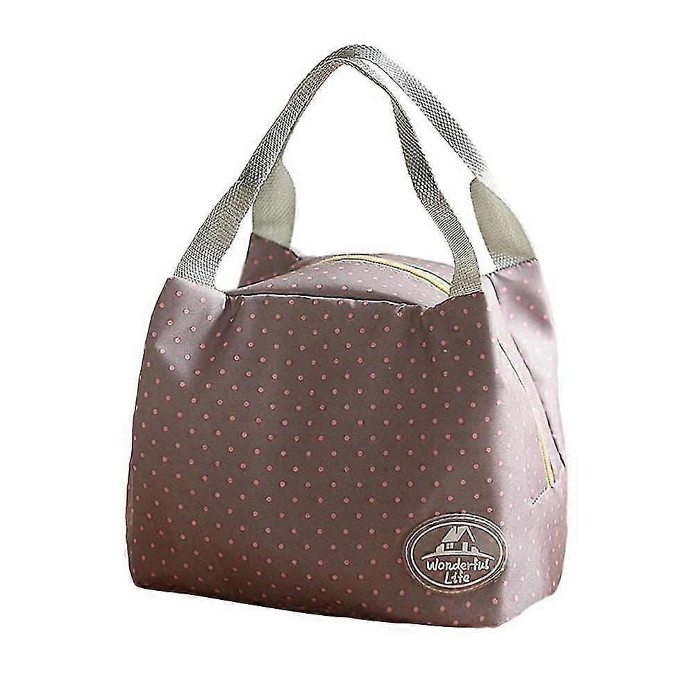 Portable Thermal Insulated Lunch Container Lunch Box Storage Bag