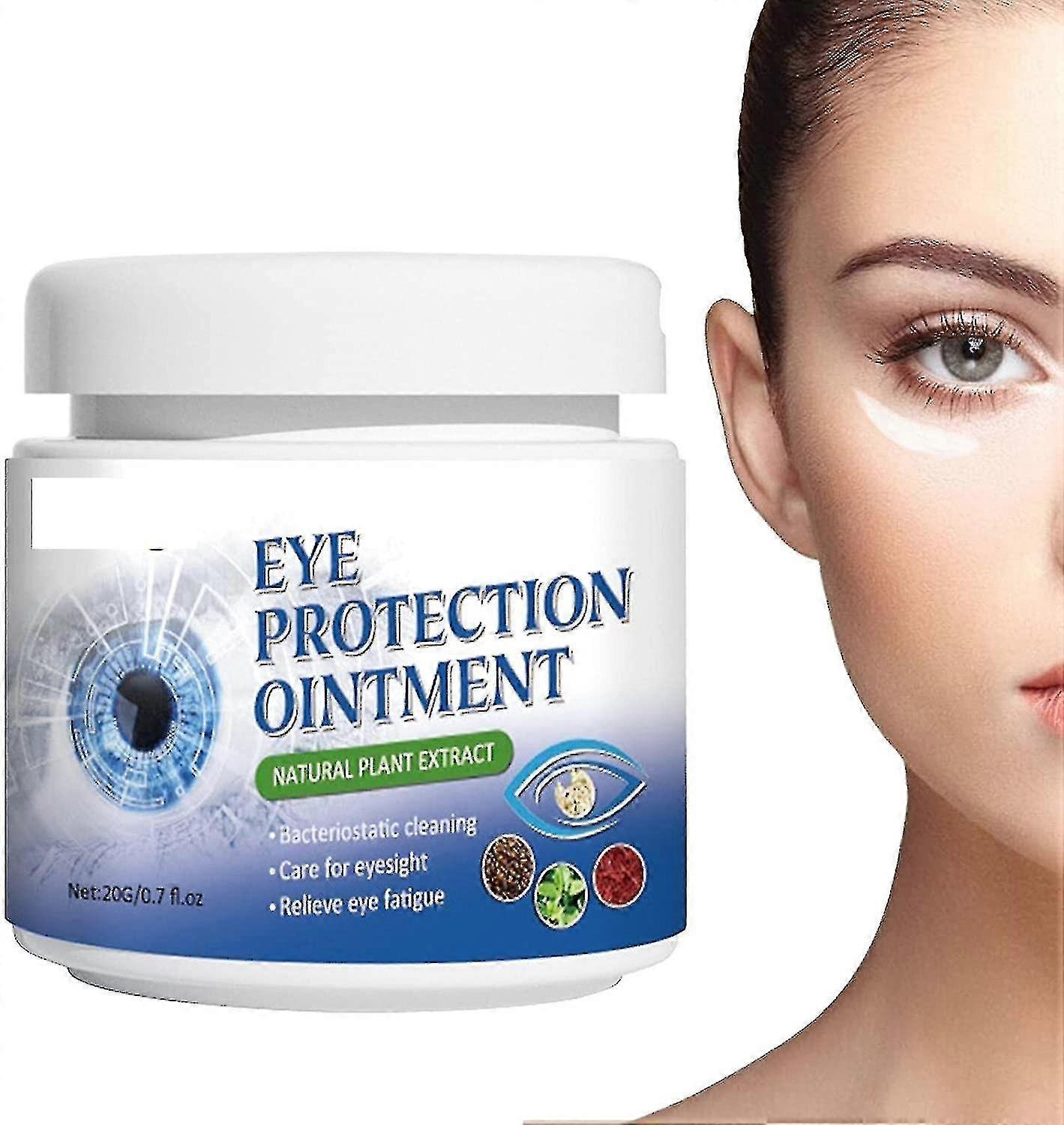 مرهم العين الجاف ، مرهم ترطيب العين ، العناية بالعين دون تهيج ، لتخفيف الجفاف والتعب