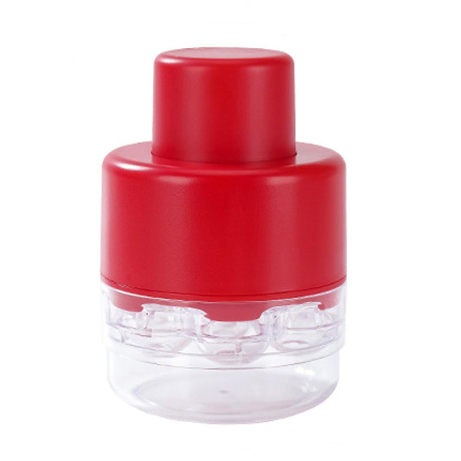 Cherry Corer Tool 7-Hole Cherry Pitter for Multiple Cherries Quick Easy Fruit Pit Remover Kitchen Gadget for Home Jikaix