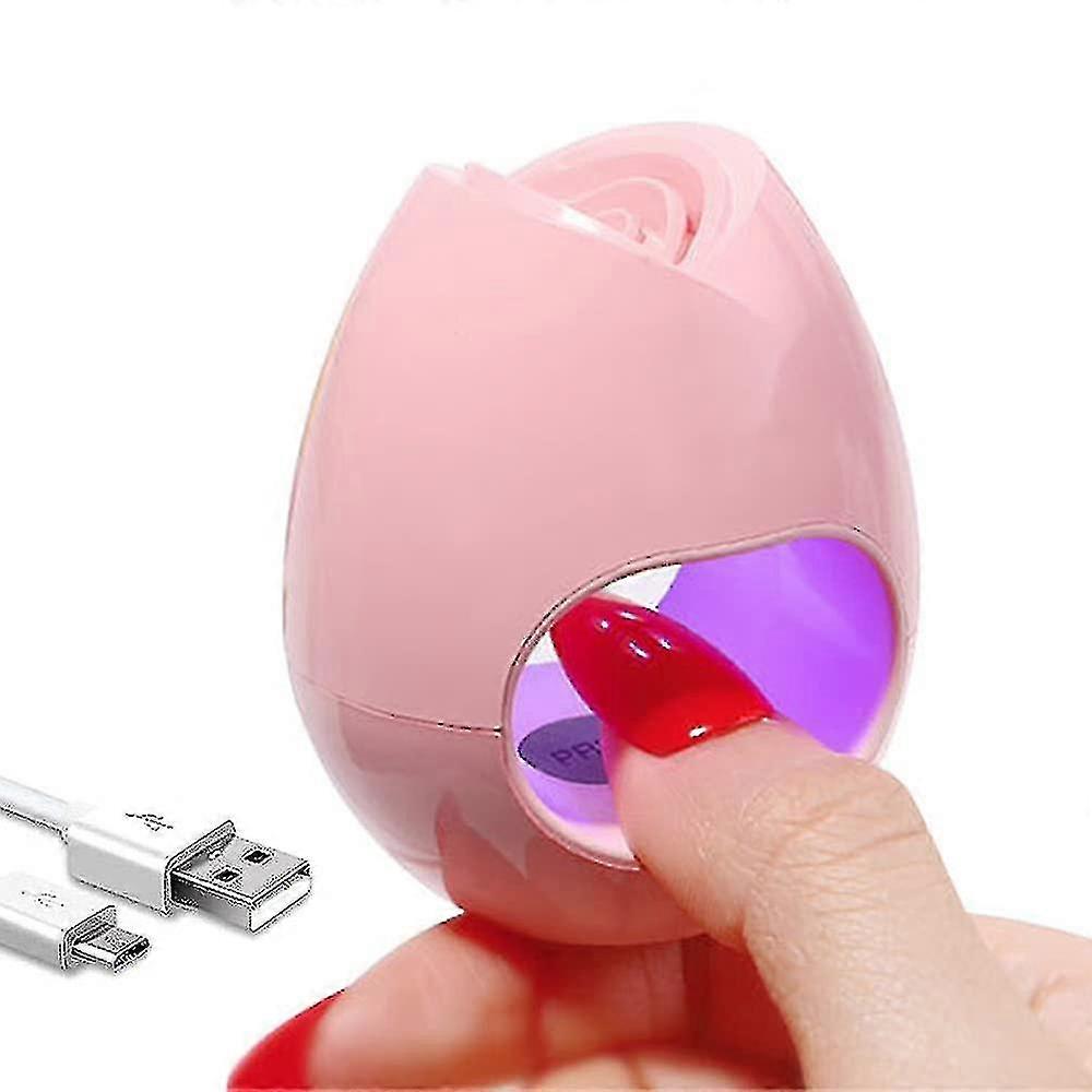Mini Uv Led Nail Light, Portable Usb Nail Dryer