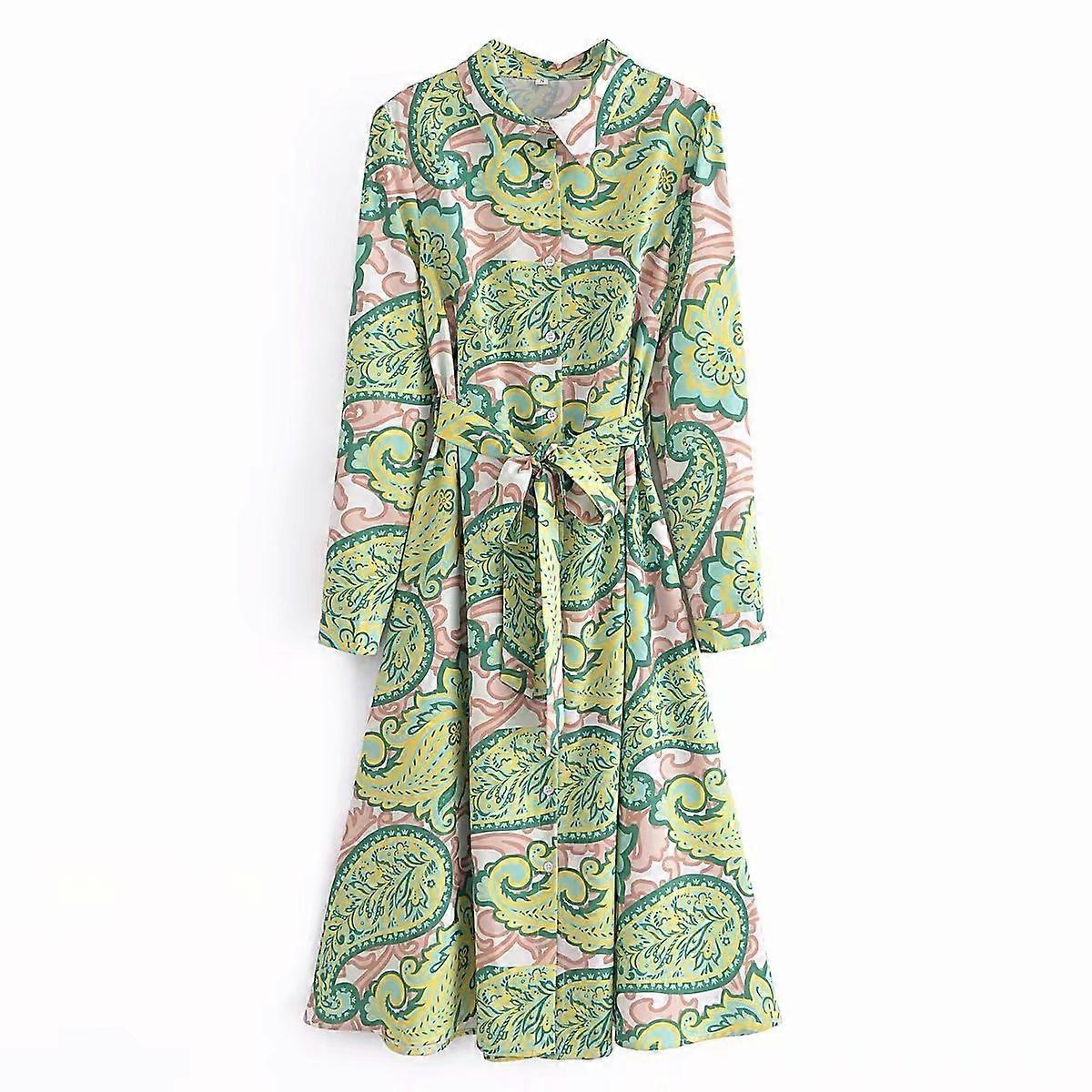 Women's Long Sleeve Printing Lace-Up