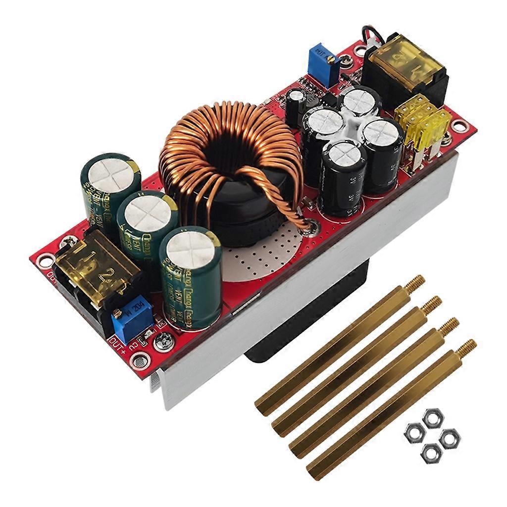 DC-DC Step Up Boost Converter 10-60V 30A to 12-90V 1500W DC DC Boost Module