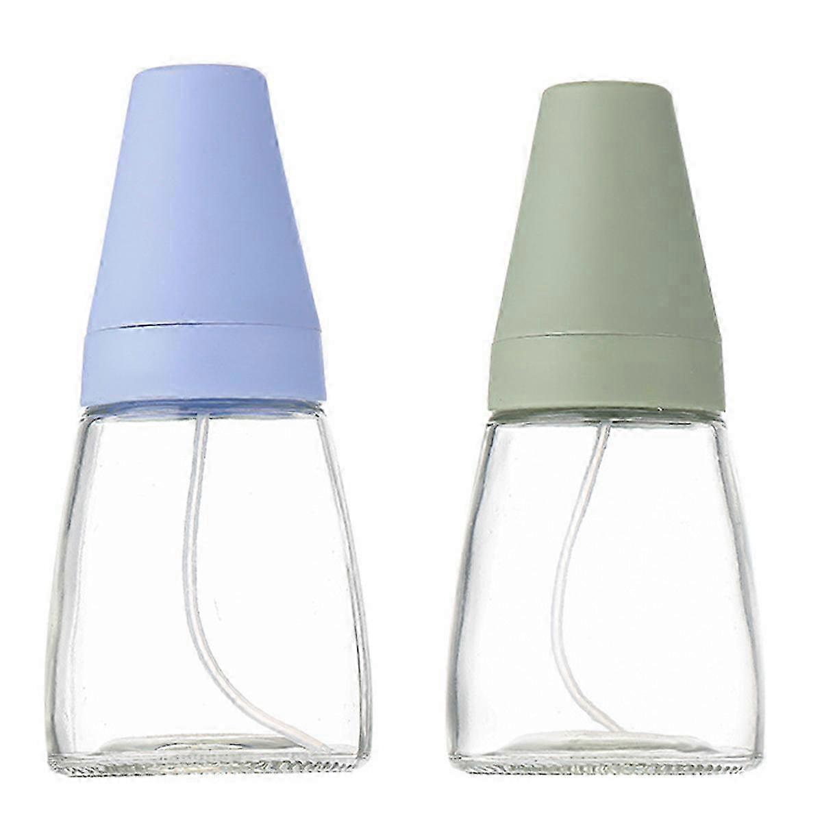 Oil Sprayer for Cooking, Salad Dressings and More, Continuous Spray with Portion Control, Glass Bottle For Travel 180ML