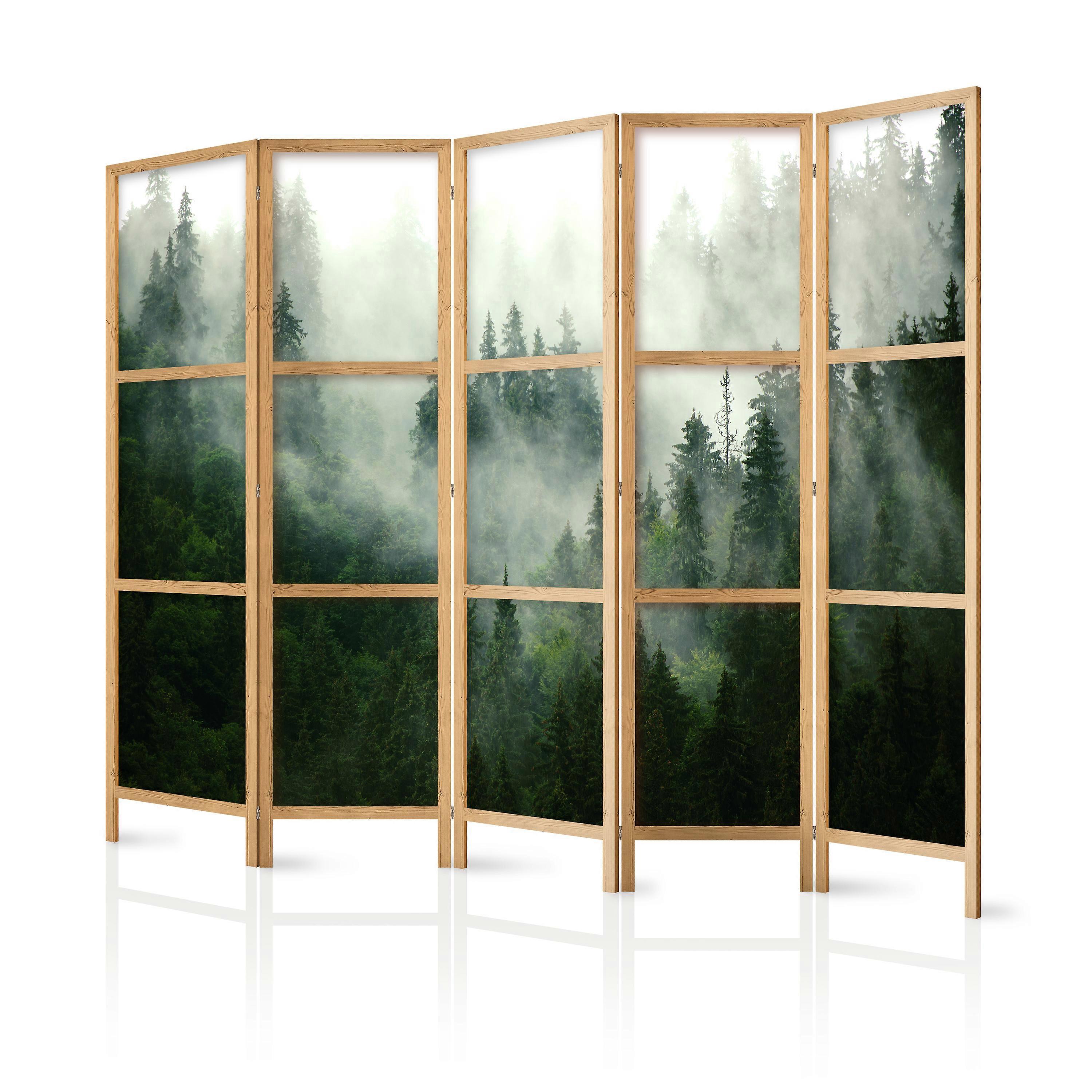 Japanese Room Divider - Mountain Forest II