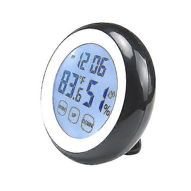Digital Indoor Thermometer Lcd Display Hygrometer Round Wireless Electronic Temperature Humidity Meter Weather Station Tester