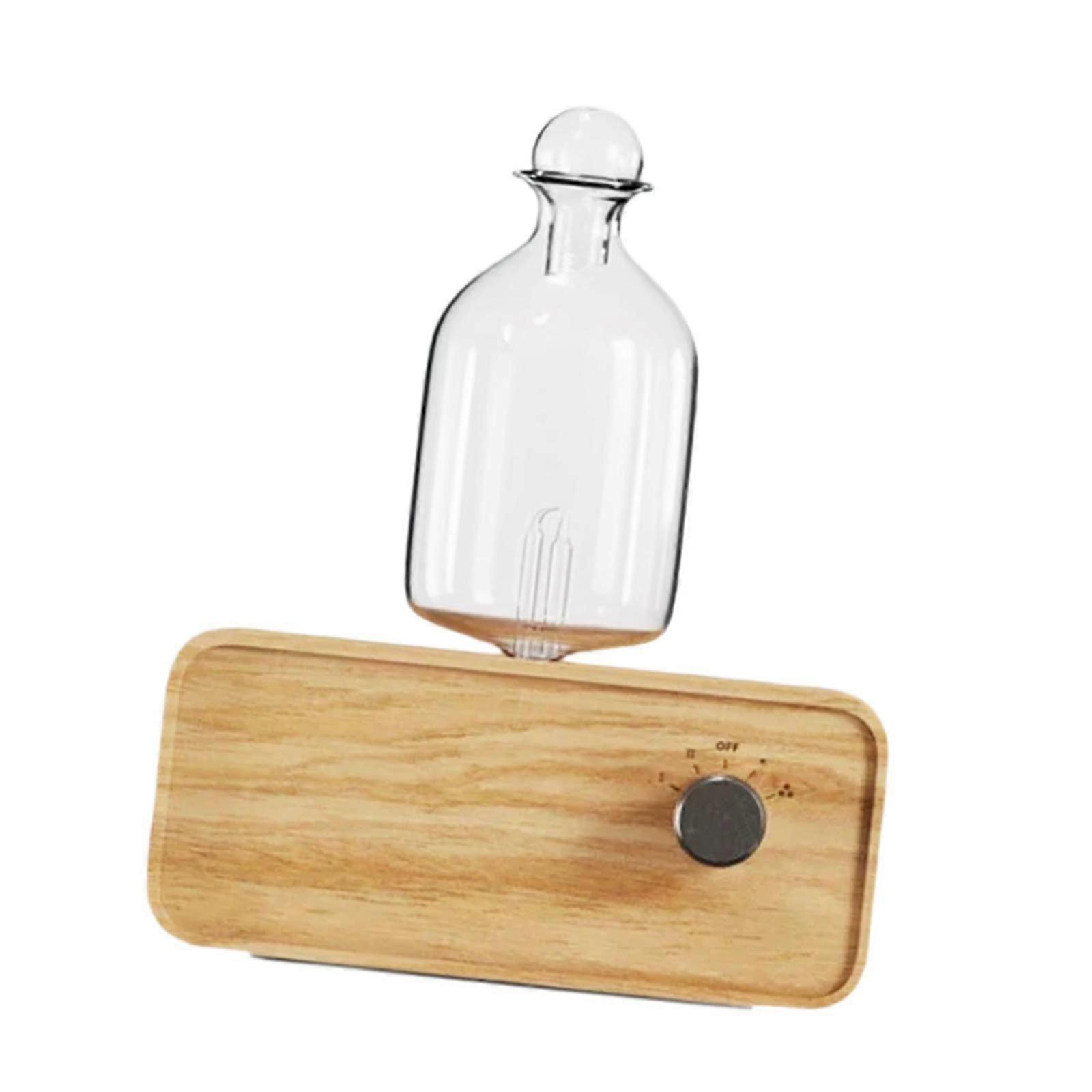 Glas och trä eteriska oljor diffusor USB aromdiffusor för hotell hem sovrum