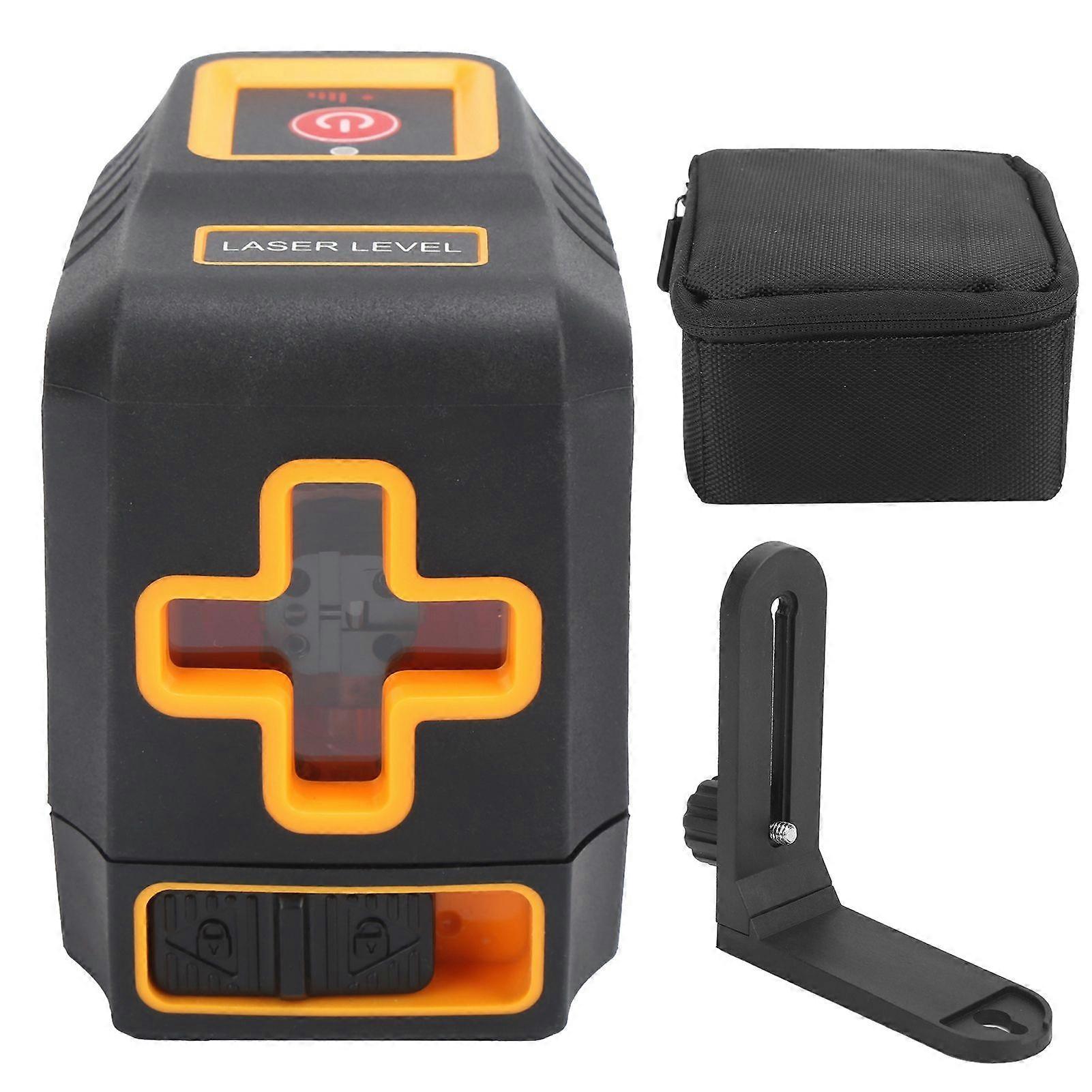 T03 2 Line Horizontal Vertical Leveling Tool Mini Portable SelfLeveling Laser Line Meter