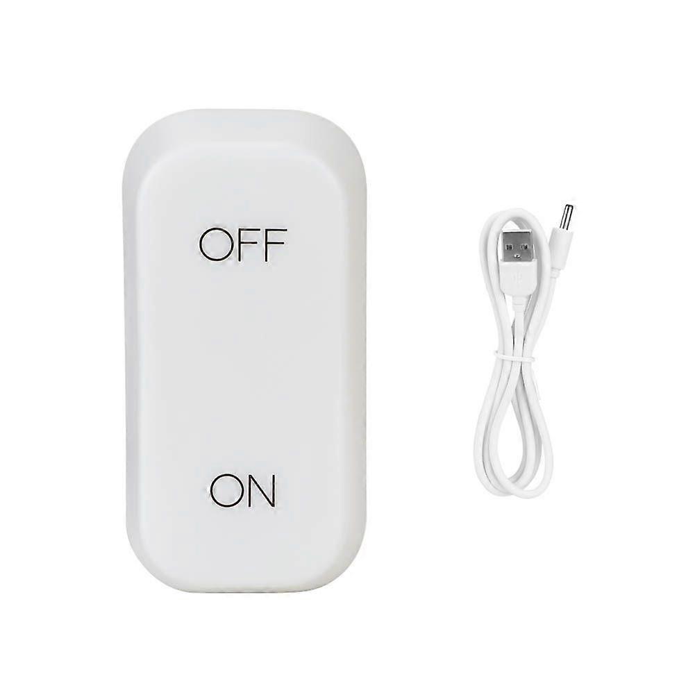 LED Induction Night Light Gravity Sensor On Off Switch Bedside Nursing Lamp (White Light)